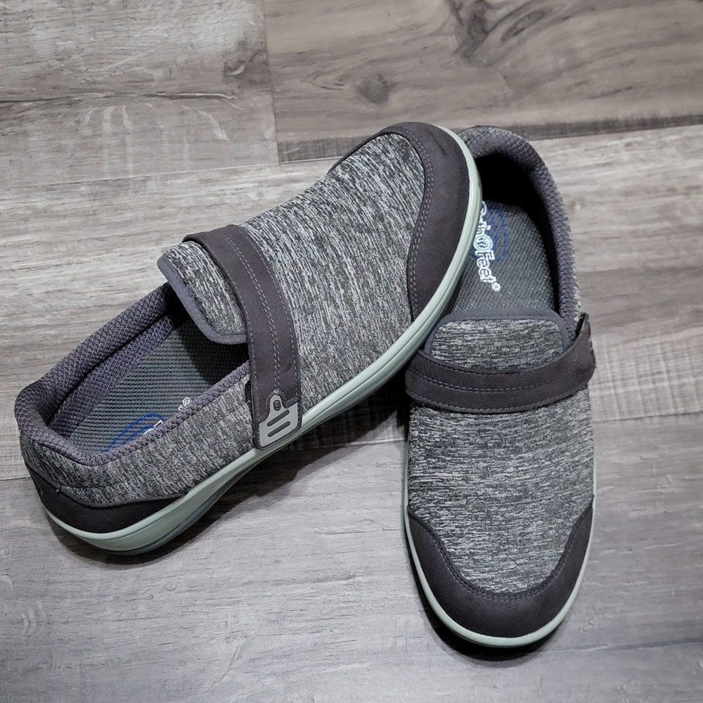 Orthofeet Quincy Stretch Slip on Shoes